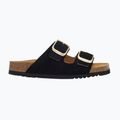 Scholl Josephine Suede women's flip-flops black