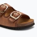 Scholl Noelle Raffia women's flip-flops cognac 7