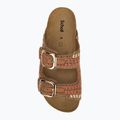 Scholl Noelle Crochet bude/light brown/cognac women's flip-flops 5