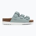 Scholl Rio Wedge Ad Med pale blue women's flip-flops 2