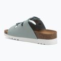 Scholl Rio Wedge Ad Med pale blue women's flip-flops 3