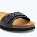 Scholl women's flip-flops Ginni Wide Med black 7