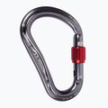 Climbing carabiner CAMP Atom Lock gun metal 2