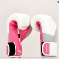 Hayabusa T3 boxing gloves white and pink T314G 14