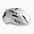 Bike helmet MET Manta MIPS white holographic glossy