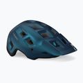 MET bicycle helmet Terranova teal blue/black metallic matt 6