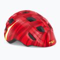 MET children's bicycle helmet Hooray red zebra matt 6