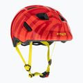 MET children's bicycle helmet Hooray red zebra matt