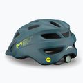 Children's bike helmet MET Crackerjack Mips petrol matt 2
