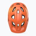 MET Echo bicycle helmet orange rust matt 7