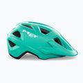 MET Eldar teal glossy children's bike helmet 2