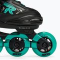 Roces Moody Girl TIF children's roller skates black/aqua 7