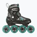 Roces Moody Girl TIF children's roller skates black/aqua 10