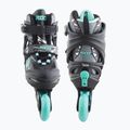 Roces Moody Girl TIF children's roller skates black/aqua 12