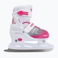 Children's skates Roces Jokey Ice X white/pink 2