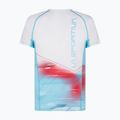 LaSportiva women's Draft blue and white running shirt Q23602000 2