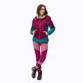 La Sportiva Across Primaloft women's hybrid jacket burgundy-blue Q36502624 2
