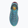 La Sportiva women's running shoe Helios III topaz/red plum 5