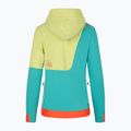 Women's climbing sweatshirt LaSportiva Mood Hoody blue-green O65638728 2