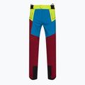 Men's La Sportiva Crizzle EVO Shell sangria/electric blue hiking trousers with membrane