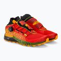 La Sportiva men's running shoes Cyclone sunset/lime punch 4
