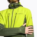 Men's La Sportiva Session Tech Hoody forest/lime punch trekking sweatshirt 3