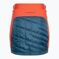 La Sportiva Warm Up Primaloft hiking skirt storm blue/cherry tomato 2