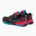 La Sportiva Bushido II GTX black/hibiscus women's running shoe 3