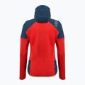 Women's La Sportiva Session Tech Hoody storm blue/cherry tomato trekking sweatshirt 2