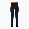 Women's trekking trousers La Sportiva Camino Tight black/cherry tomato 2