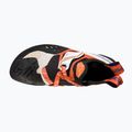 La Sportiva men's climbing shoe Solution white-orange 20H000203 15