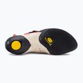 La Sportiva men's climbing shoe Solution white-orange 20H000203 5