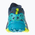 La Sportiva men's Bushido II blue/yellow running shoe 36S618705 14