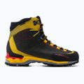 La Sportiva men's high alpine boots Trango Tech Leather GTX black/yellow 21S999100 2