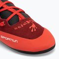 Children's climbing shoes La Sportiva Stickit chili/ poppy 7