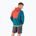 Men's trekking sweatshirt La Sportiva Mood Hoody blue-orange N71623313 3