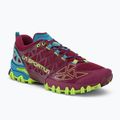 La Sportiva Bushido II women's running shoe burgundy-blue 36T502624