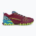La Sportiva Bushido II women's running shoe burgundy-blue 36T502624 4