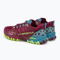 La Sportiva Bushido II women's running shoe burgundy-blue 36T502624 5