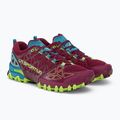 La Sportiva Bushido II women's running shoe burgundy-blue 36T502624 6
