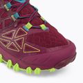 La Sportiva Bushido II women's running shoe burgundy-blue 36T502624 9