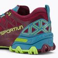 La Sportiva Bushido II women's running shoe burgundy-blue 36T502624 12