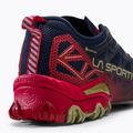 La Sportiva Bushido II GTX men's running shoe navy blue and red 46Y629317 9