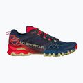 La Sportiva Bushido II GTX men's running shoe navy blue and red 46Y629317 11