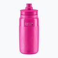 Elite FLY Tex 550 ml clear/pink fluo bicycle bottle