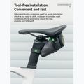 BIke saddle bag Rockbros 30130092001 Ecological Saddle Bag WP Compact black/green 2