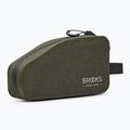 Brooks England Scape Top Tube bike bag with bolts 0.9 l mud green