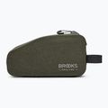 Brooks England Scape Top Tube bike bag with bolts 0.9 l mud green 3