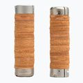 Brooks England Plump Leather honey handlebar grips 4