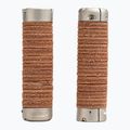 Brooks England Plump Leather brown handlebar grips 4